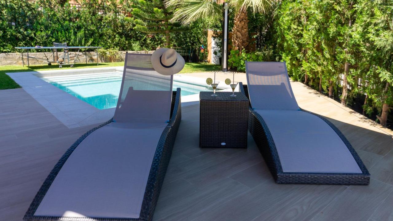 Luxury Modern House Malaga Villa Benajarafe Kültér fotó
